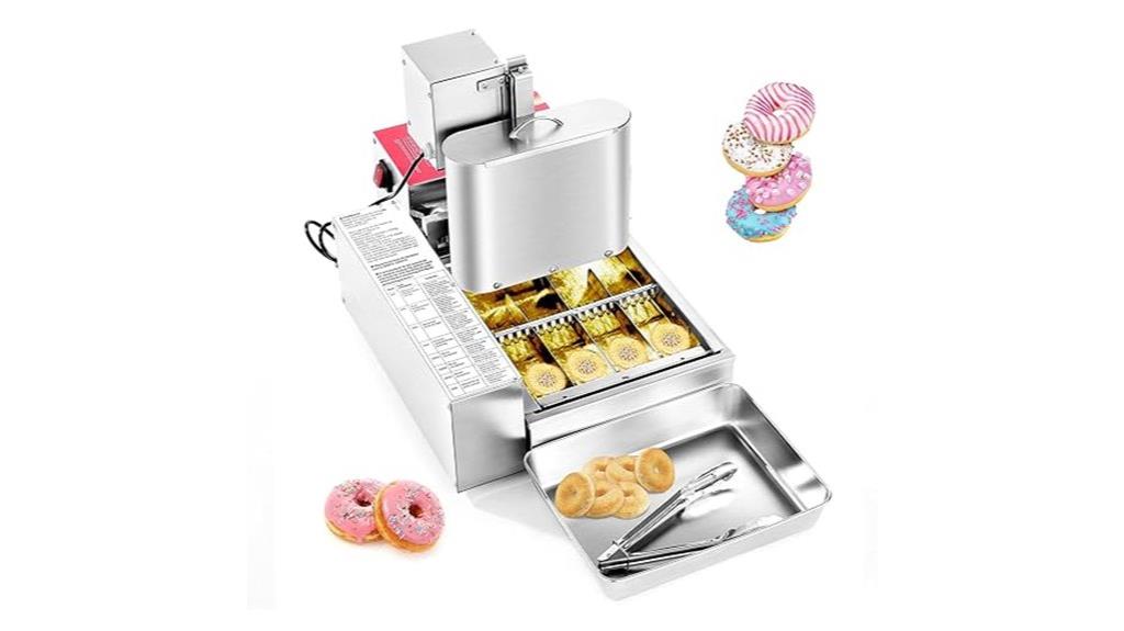 commercial 4 row donut fryer