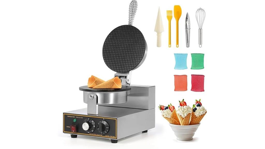 commercial ice cream cone machine