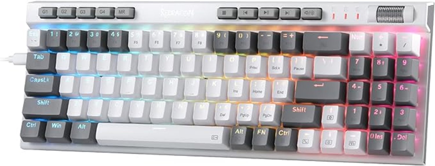 compact rgb mechanical keyboard