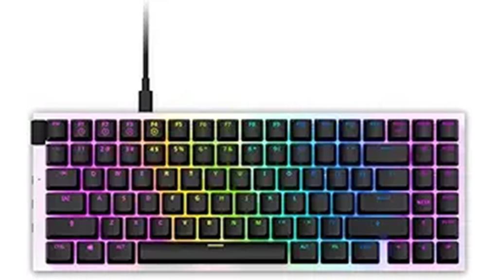 compact wired mechanical keyboard