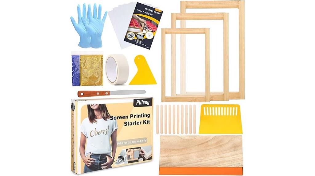 complete 26 piece screen printing kit