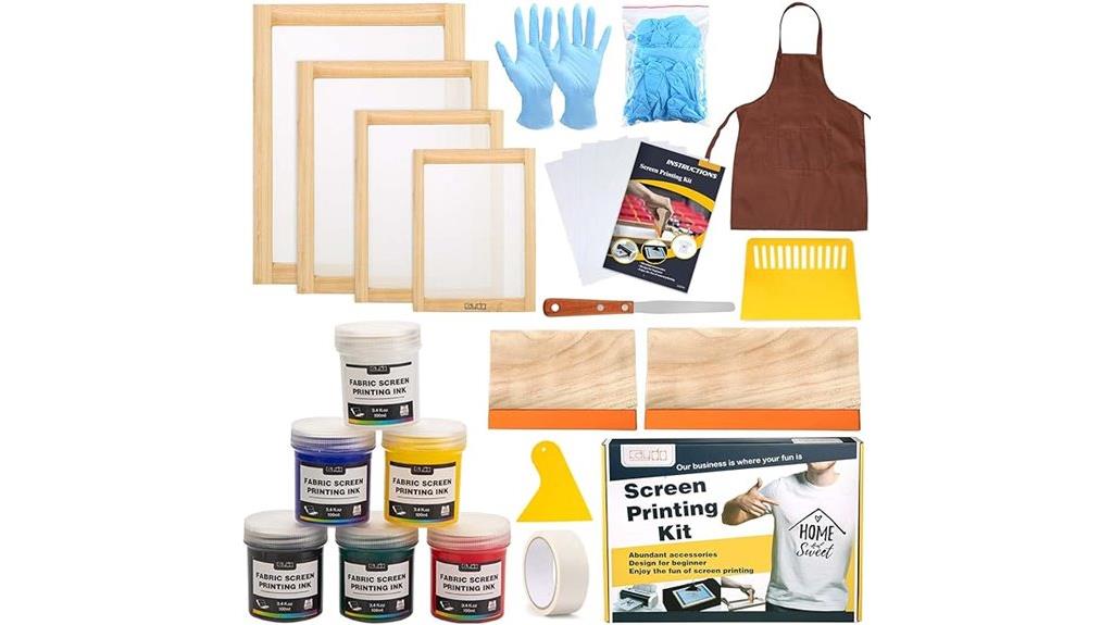 complete 38 piece printing set
