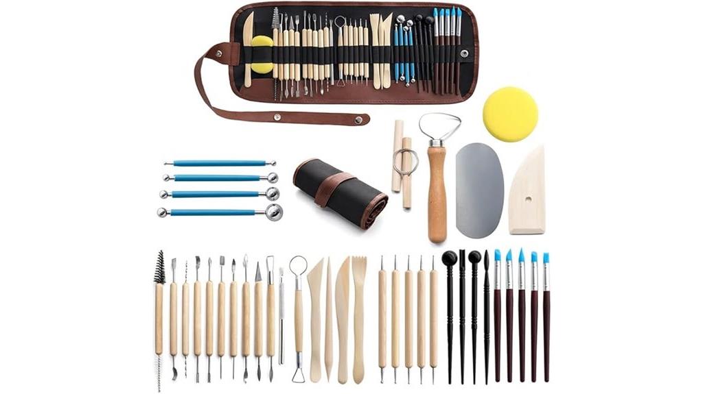 complete 40 piece clay set