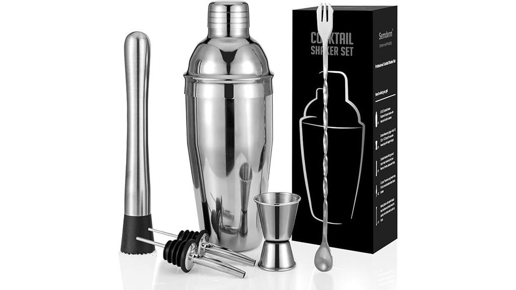 complete 6 piece bartender kit