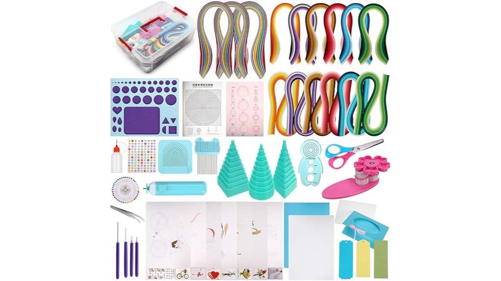 complete quilling kit set