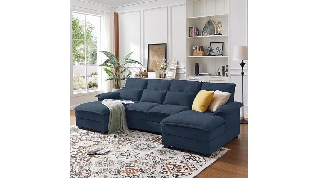 convertible u shaped couch