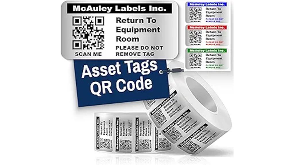 custom qr code stickers