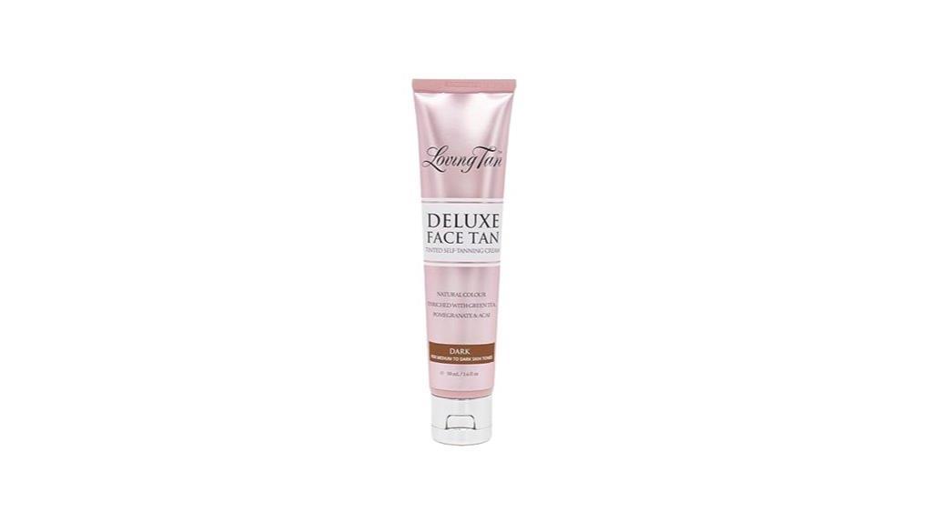dark face self tanner