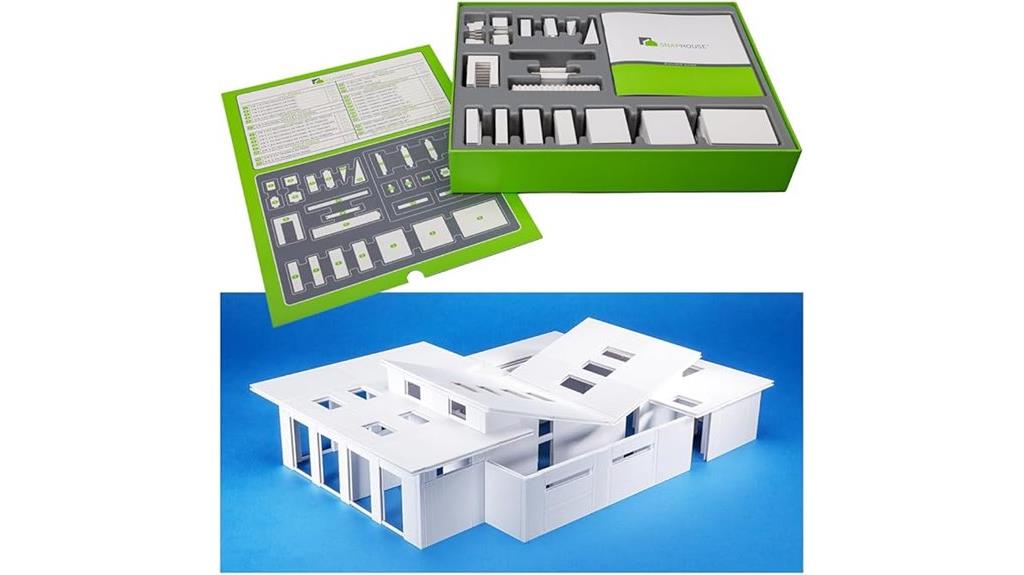 detailed architectural model kit
