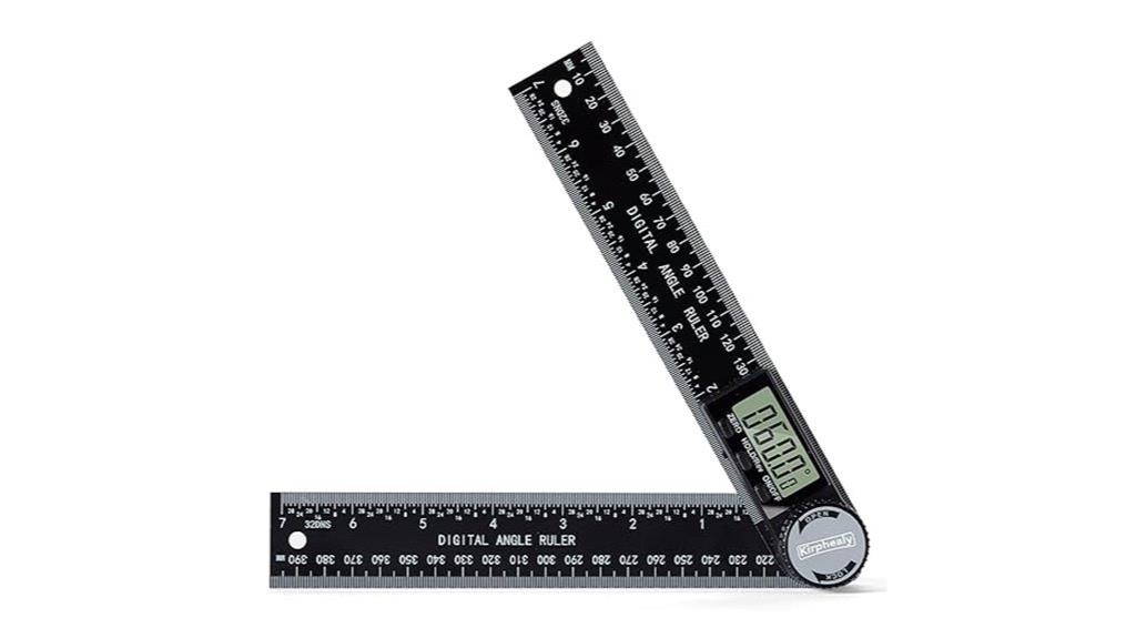 digital 7 inch angle measure