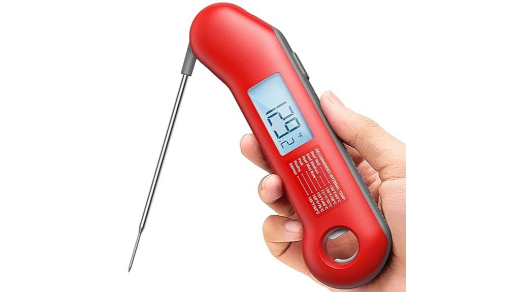 digital waterproof certified thermometer