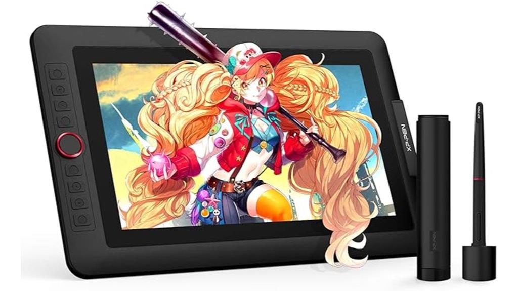 drawing tablet with screen