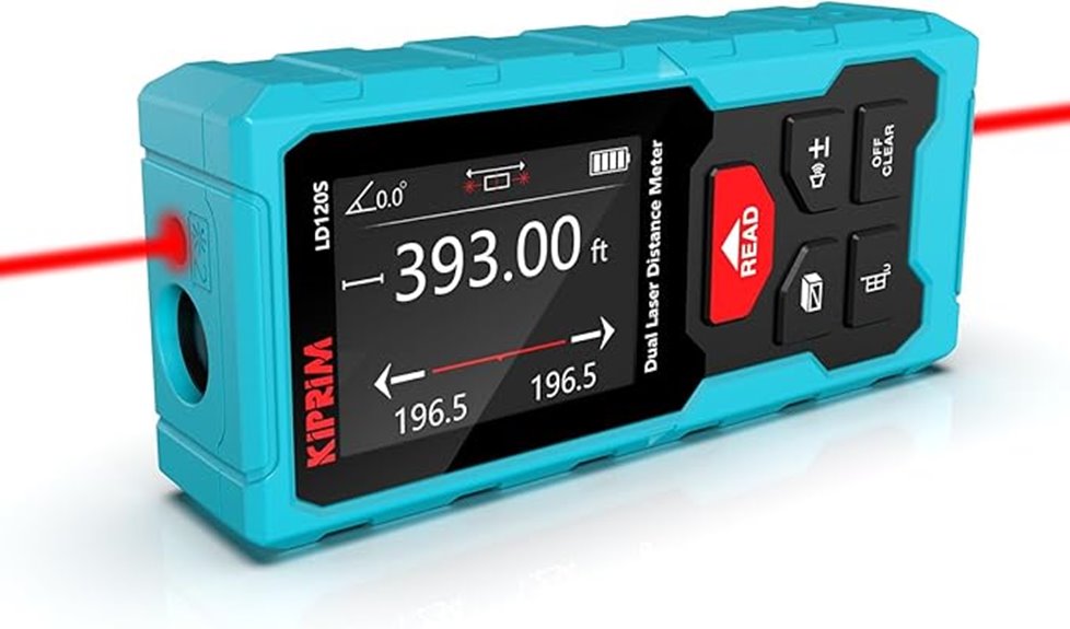 dual laser distance measurement