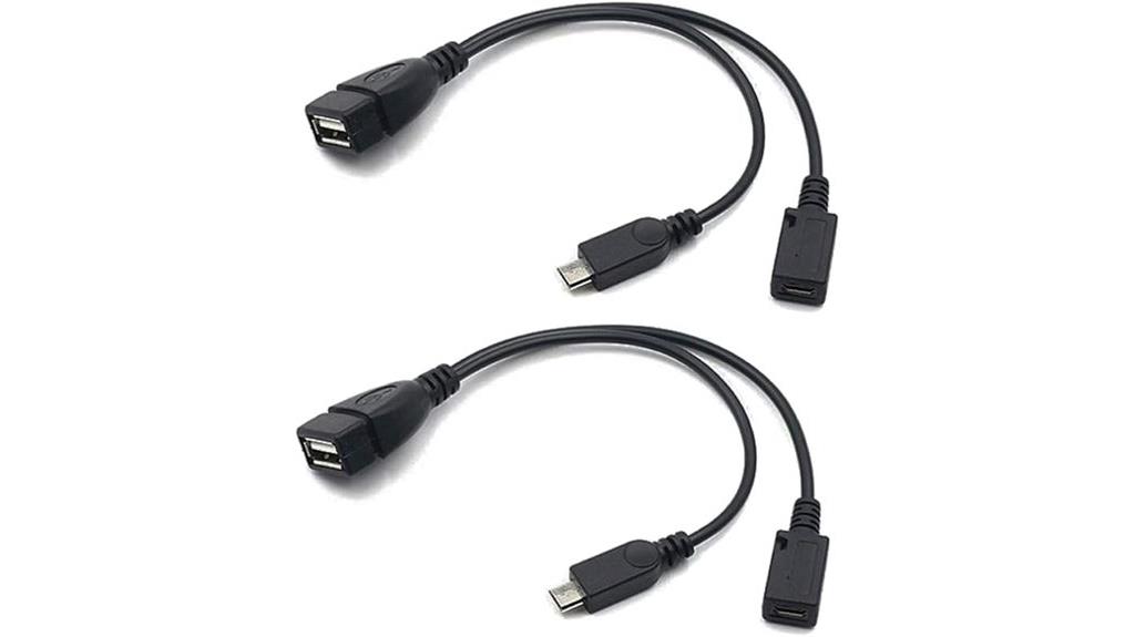 dual micro usb adapters