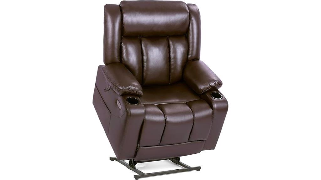dual motor elderly recliner