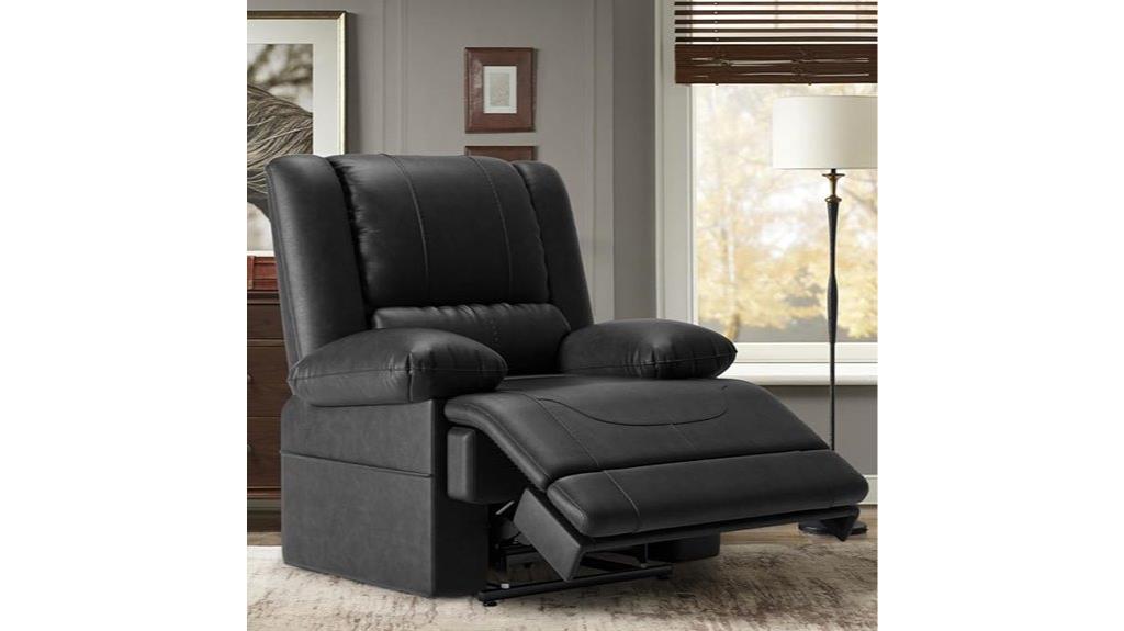 dual motor massage recliner