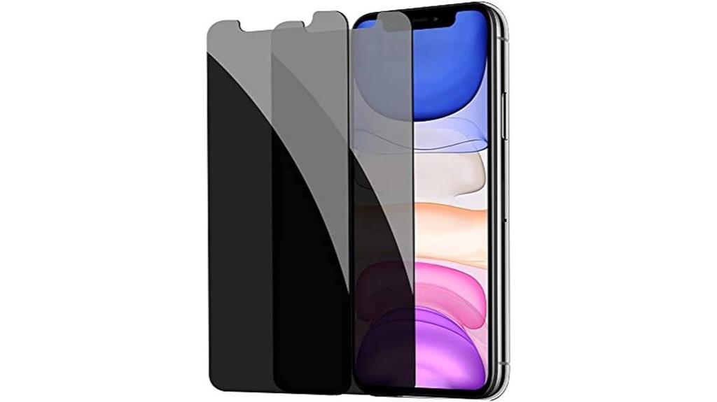 dual pack iphone privacy protectors