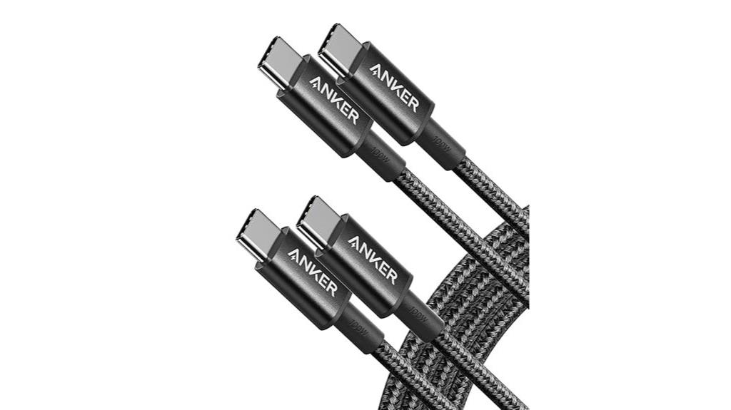 dual pack usb c cables