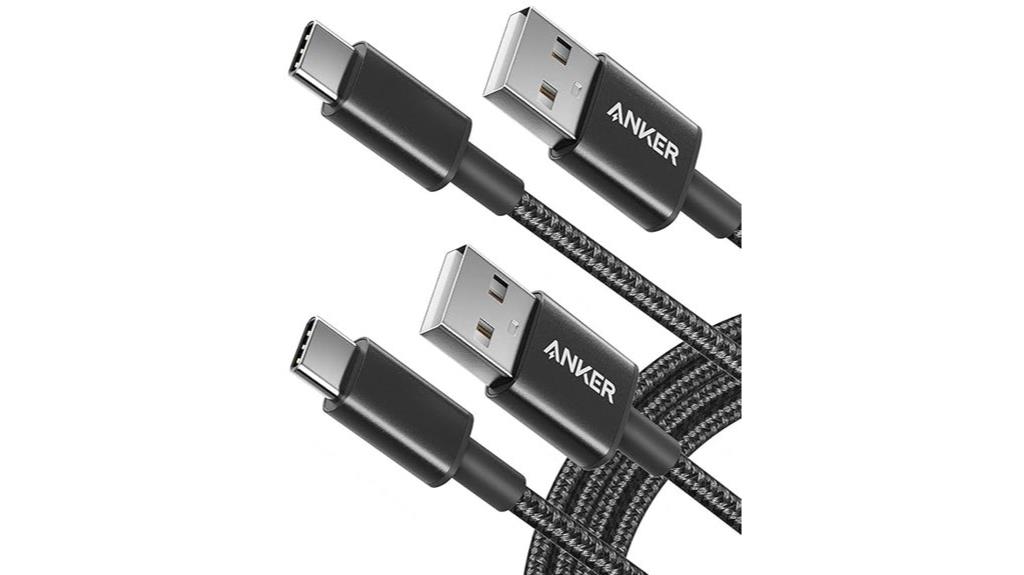 dual usb c charging cables