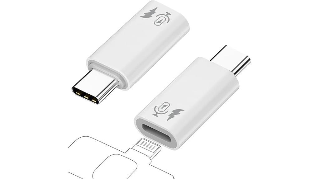 dual usb c lavalier adapters