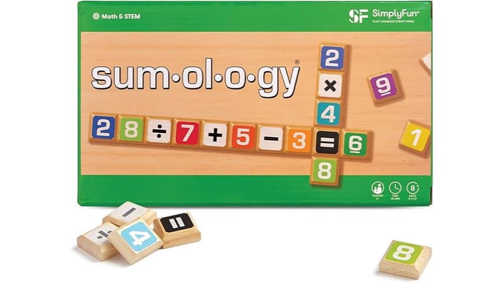 educational math card game
