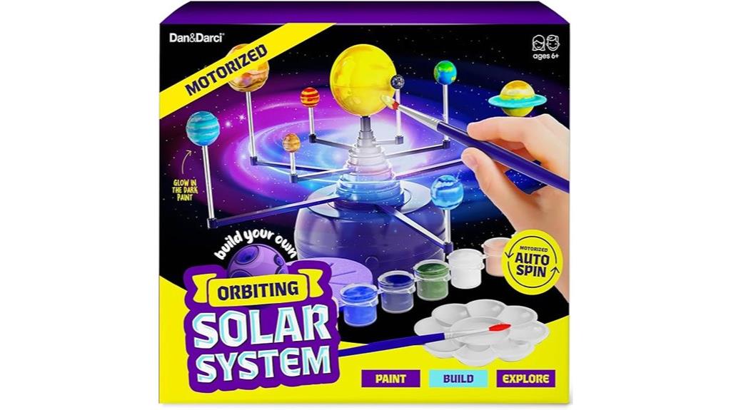 educational solar system model