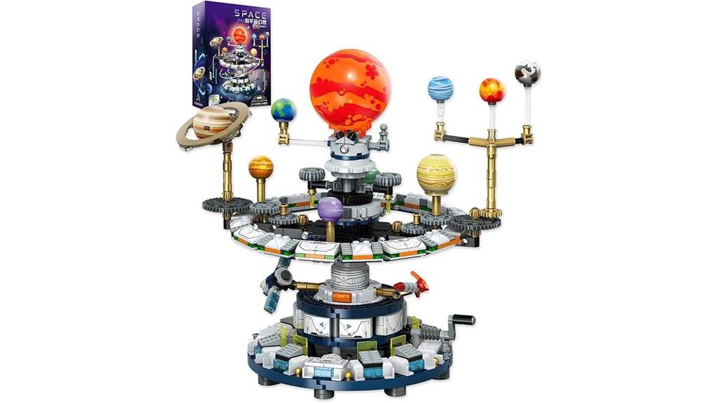 educational solar system model