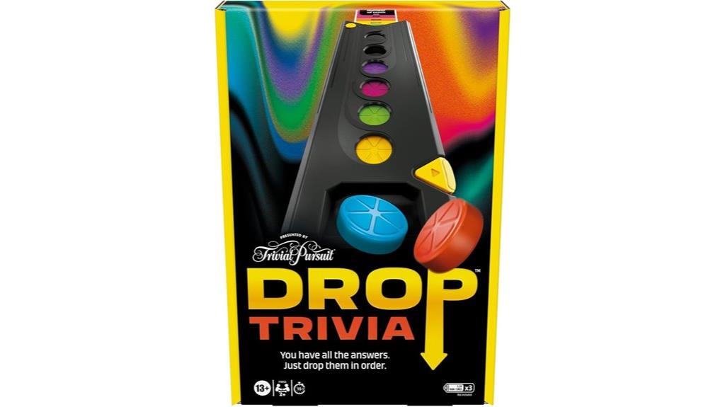 electronic trivia party game