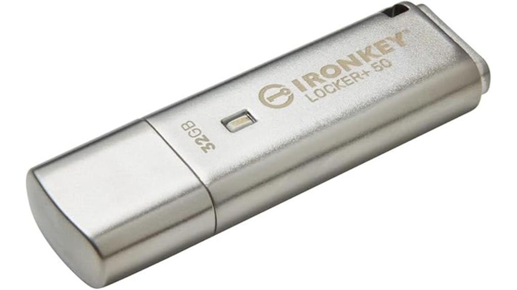 encrypted 32gb usb flash drive