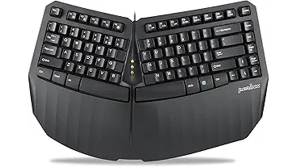 ergonomic split usb keyboard