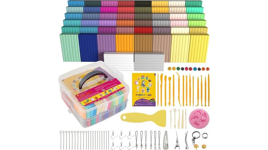 fifty color kids modeling clay