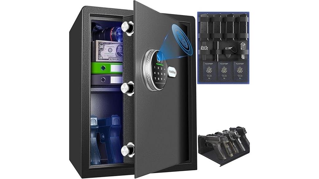 fingerprint safe for valuables
