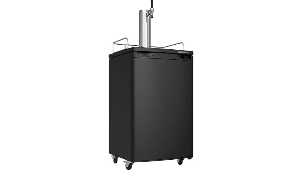 full size kegerator beer cooler