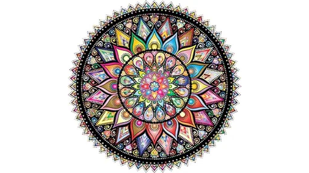 geometric mandala puzzle