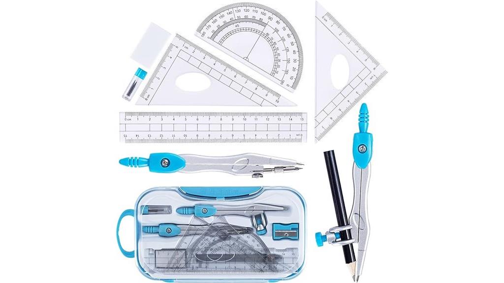 geometry kit with storage