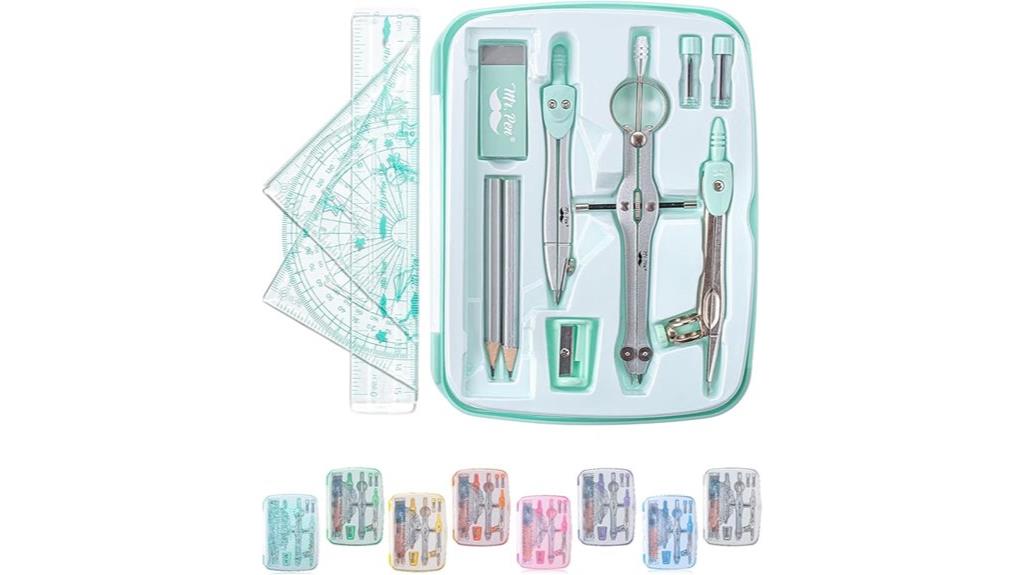 geometry set with compass