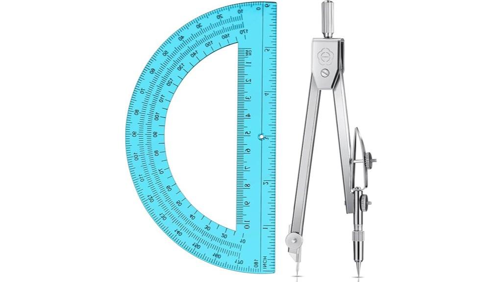 geometry set with compass
