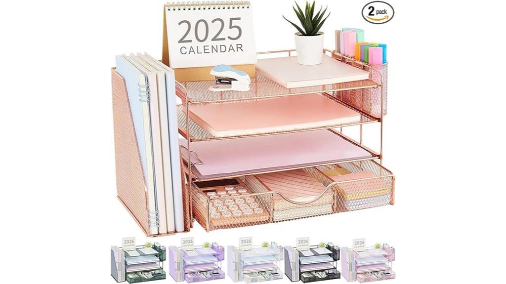 gianotter desk organizer set