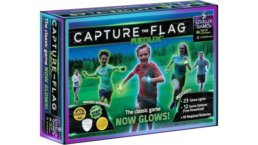 glow in the dark capture the flag