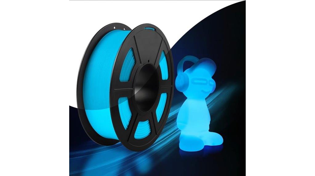 glow in the dark pla filament