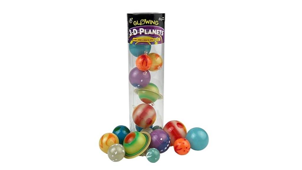 glow in the dark planet toy