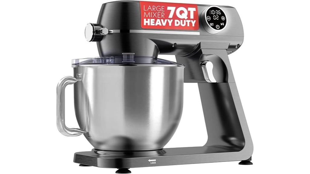 gourmia 7 quart silver