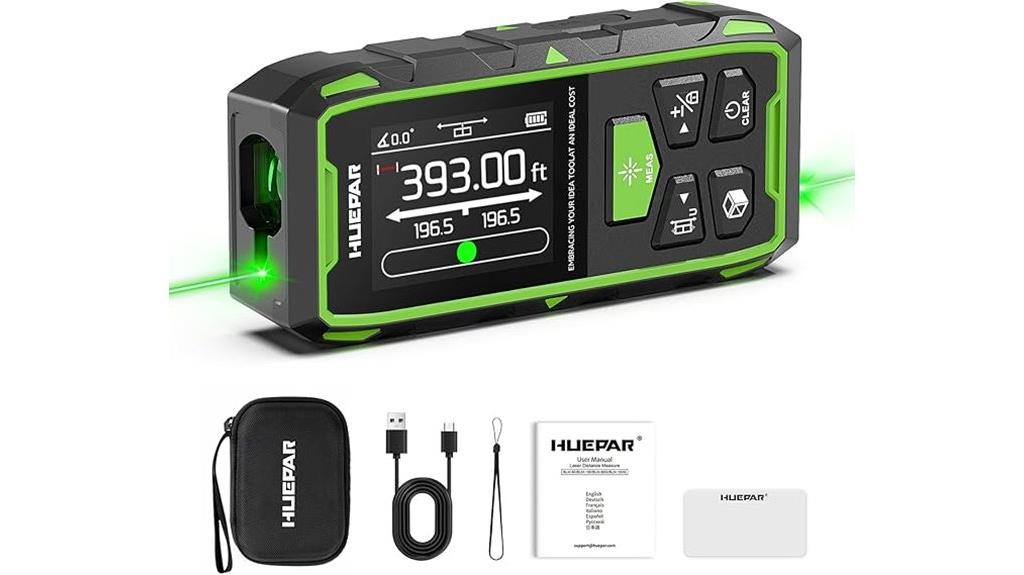 green beam laser rangefinder