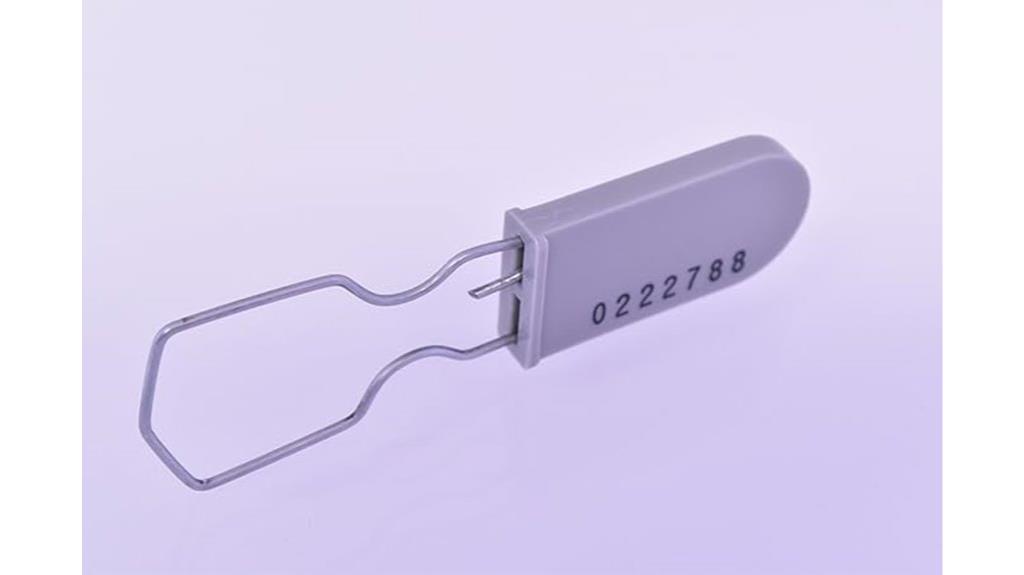 grey tamper evident security seal