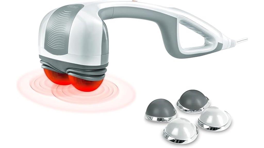 heated back massager