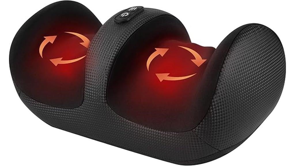 heated foot massage device
