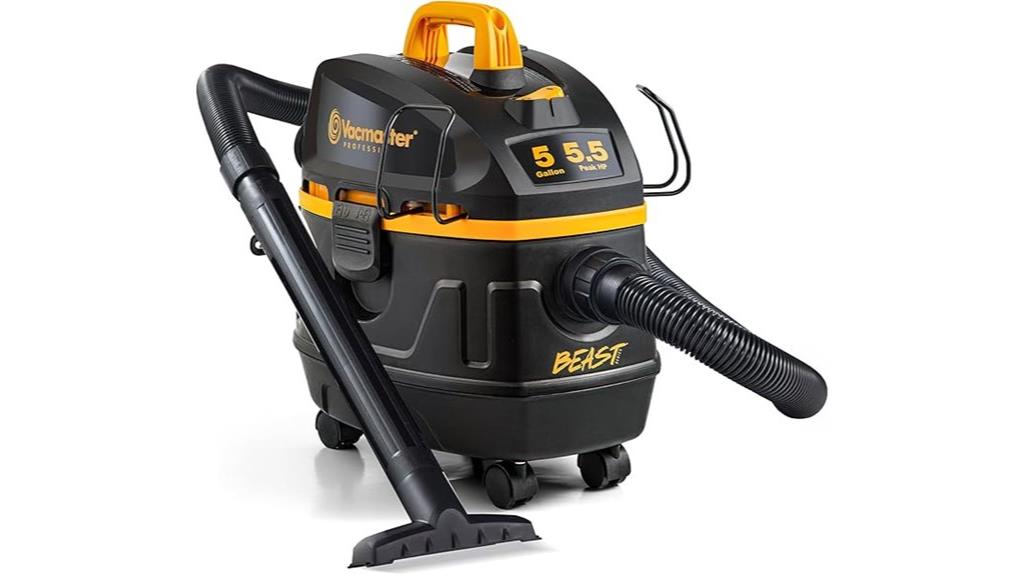 heavy duty 5 gallon vacuum