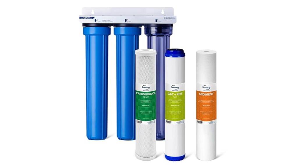 heavy metals whole house filter