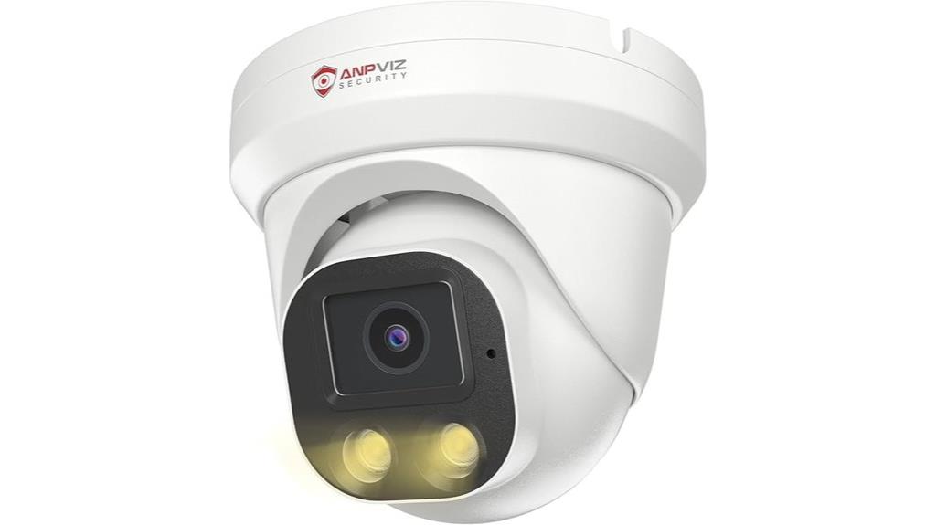 high resolution poe security camera
