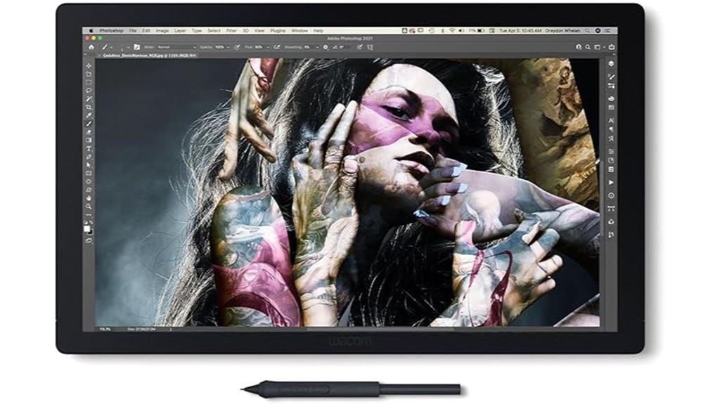 high resolution touch screen